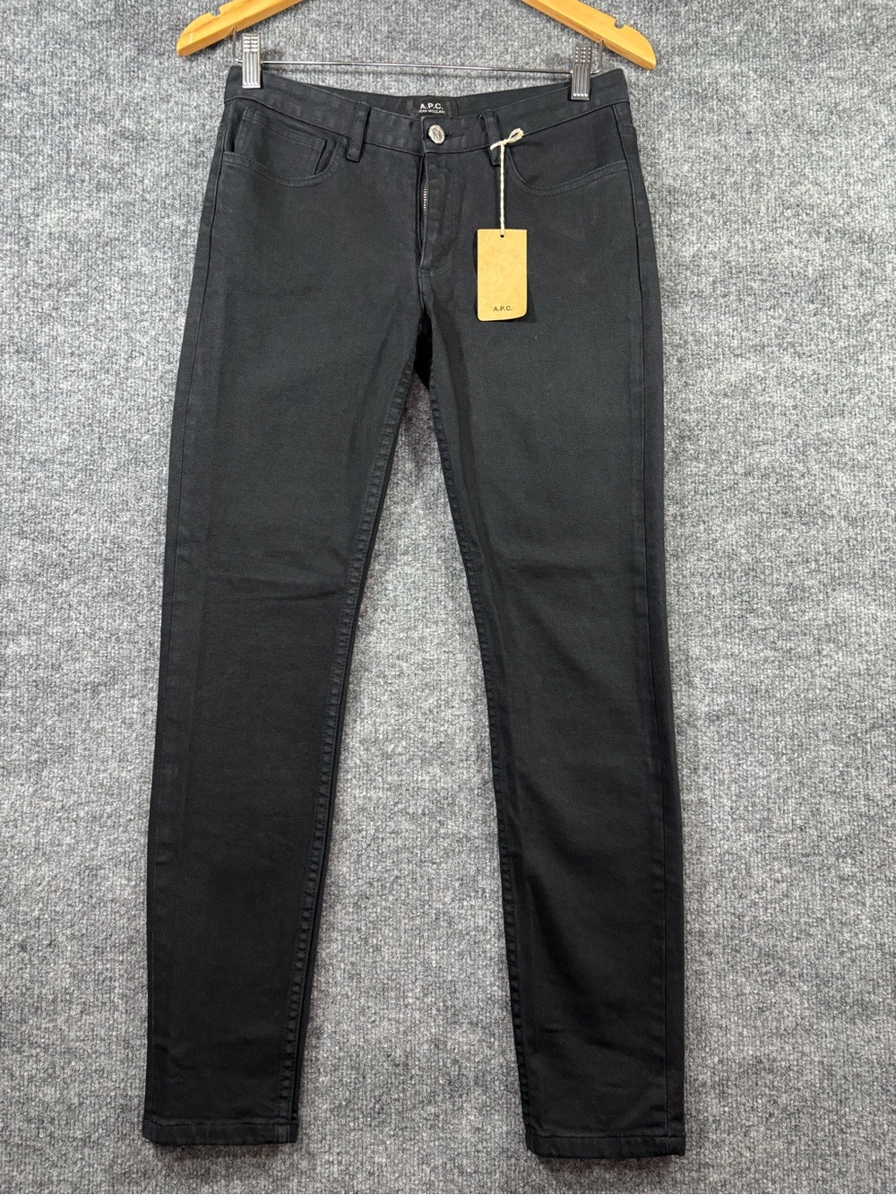 A.P.C. Jean Moulant Black Skinny Jeans Women’s 27 New with Tags